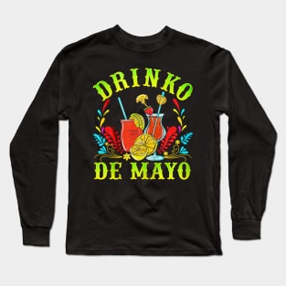 Drinko De Mayo Long Sleeve T-Shirt